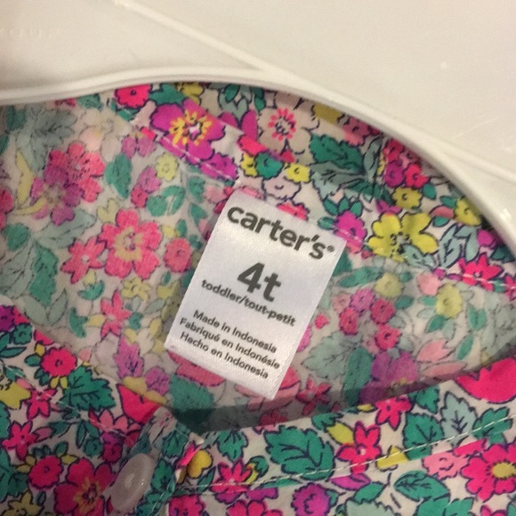 Carter’s 4 or 4T floral dress - Picture 6 of 7